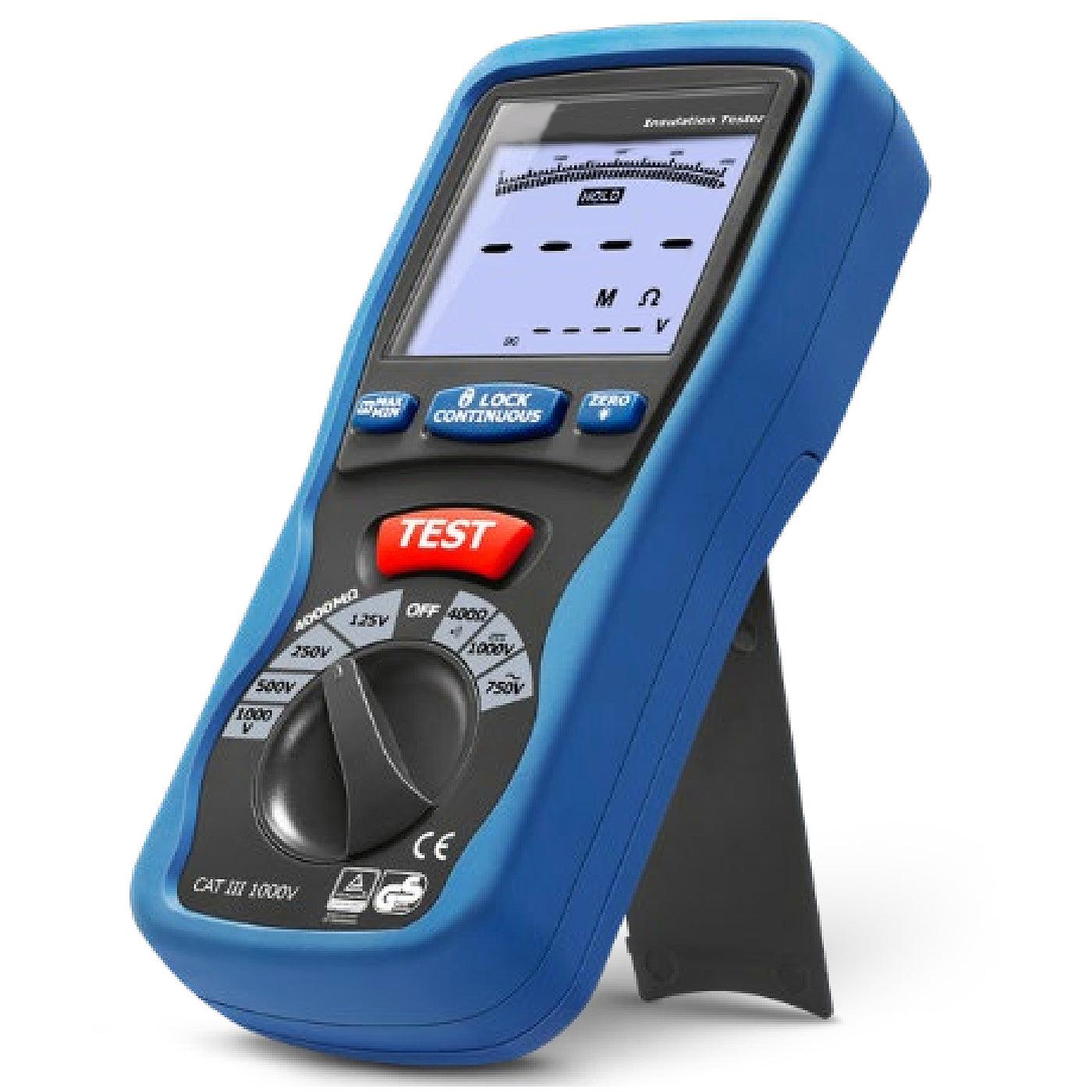 Professional Digital Insulation Resistance Tester Kit with Dual Display - Perfect for Home, Industrial, and Electrical Safety Testing