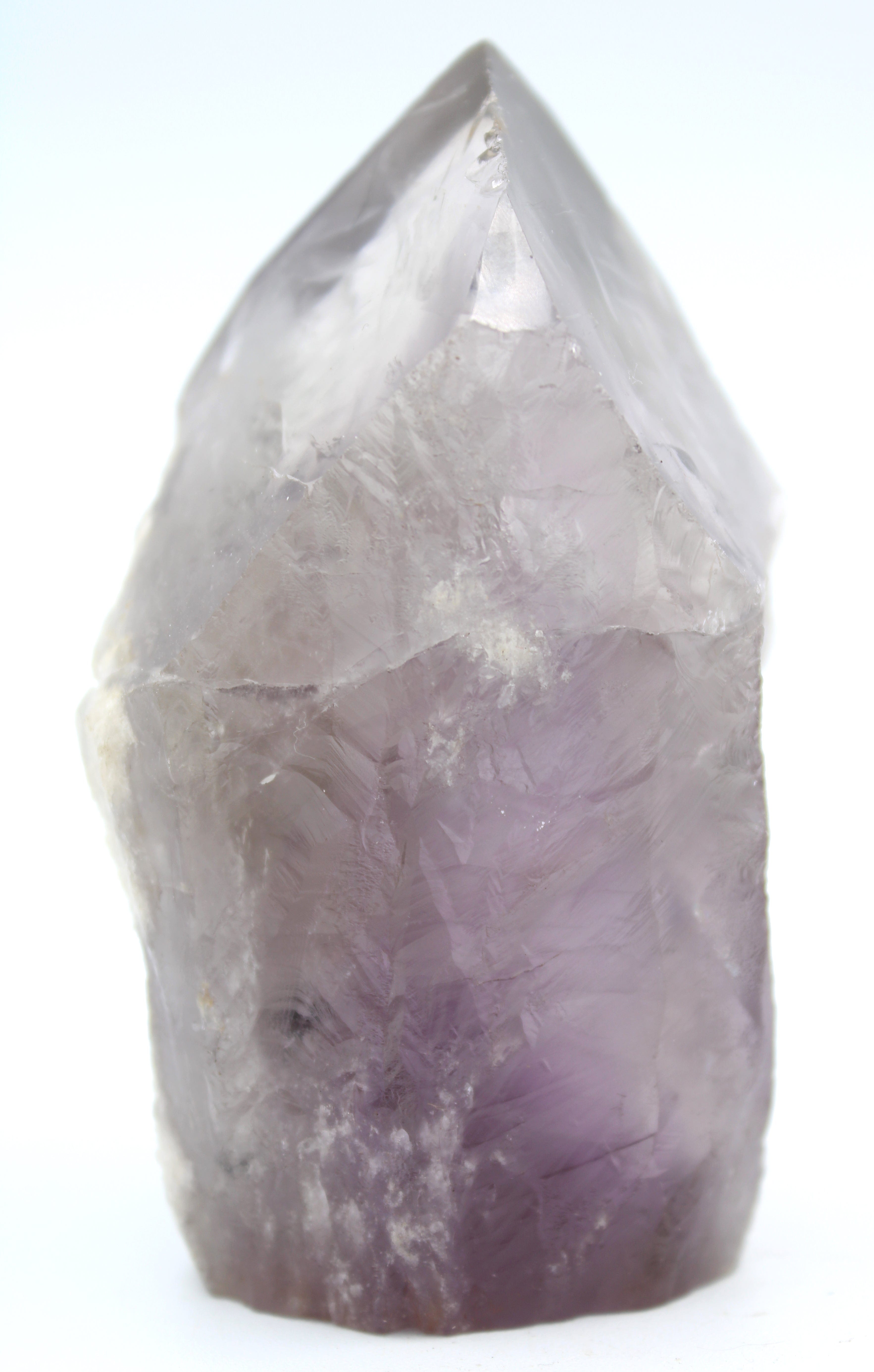 Natural Bahai Amethyst Point Crystal - Rare Closed Mine Specimen for Healing, Meditation & Energy Work - Perfect for Home Decor, Spiritual Practice & Crystal Collection