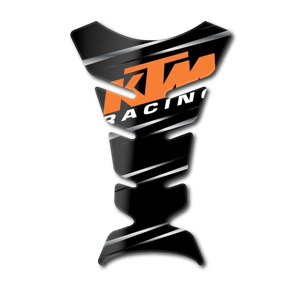 Premium KTM Motorcycle Tank Pad - High-Quality Carbon Fiber Protection for Fuel Tank | Perfect for Off-Road, Street Riding & Bike Customization