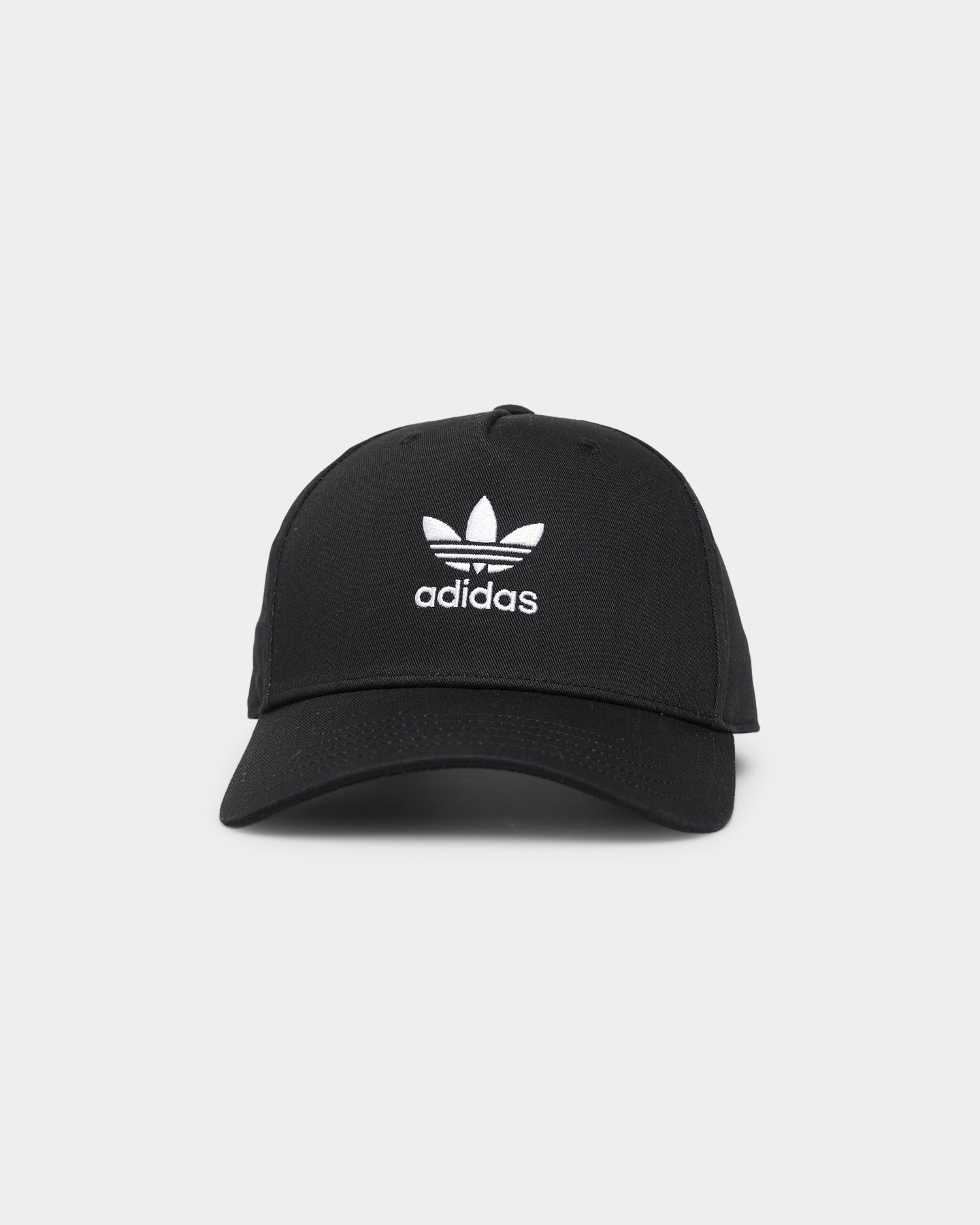 Adidas Adicolor Classic Trefoil Trucker Hat - Black Adjustable Snapback Cap for Men & Women | Perfect for Sports, Outdoor Activities & Streetwear Fashion