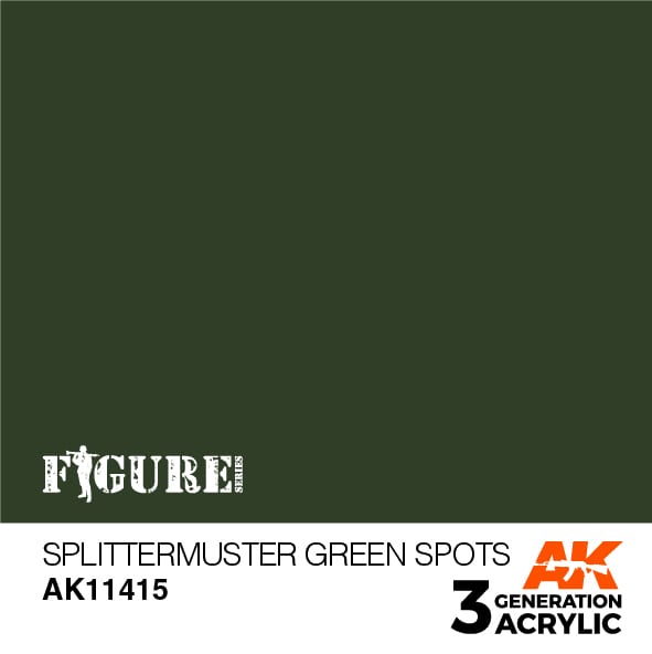 AK 3rd Generation Splittermuster Camo Green Spots Military Backpack - Perfect for Outdoor Adventures, Hiking & Tactical Gear Enthusiasts