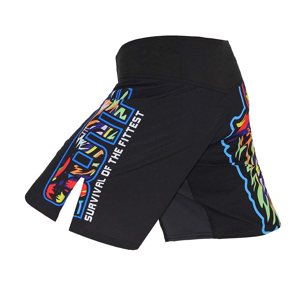 Breathable Men's Running Shorts for MMA, Boxing & Fitness - Lightweight Quick-Dry Sports Shorts - Perfect for Gym, Workout & Outdoor Activities
