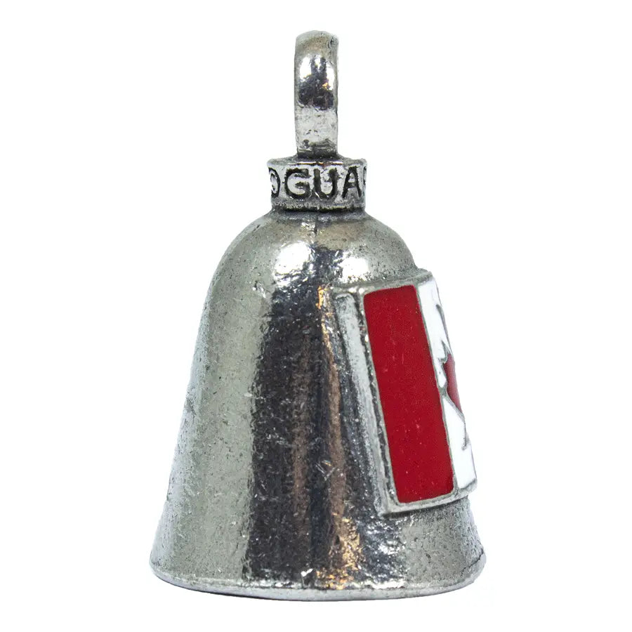 Open Road Canada Flag Motorcycle Guardian Bell - Protective Ride Charm for Harley, Cruiser & Biker Gifts - Ideal for Road Trips & Motorcycle Accessories