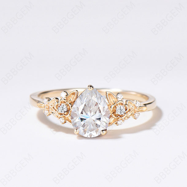 18k white gold