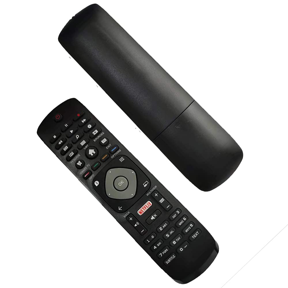 Philips Universal Remote Control Replacement for Philips Smart TV 4K UHD HDR TV - Compatible with Multiple Models | Easy Setup | Perfect for Home Entertainment & Streaming