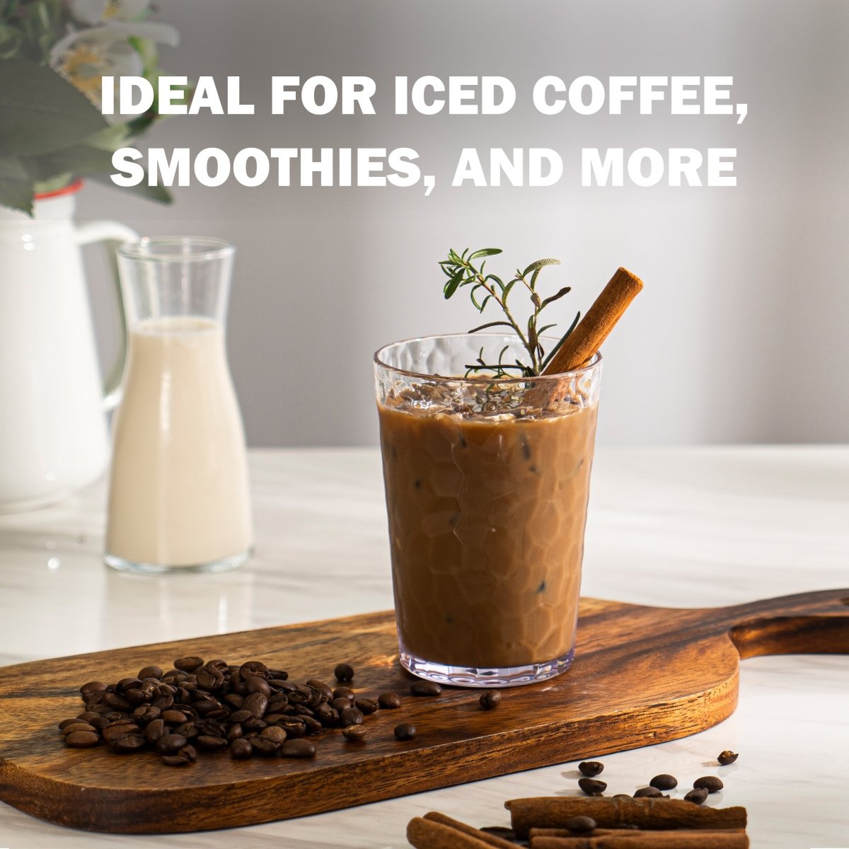 ChillCraft 8-Piece Clear Short Tumbler Set - BPA-Free Plastic Cups for Iced Coffee, Smoothies & Cold Drinks - Perfect for Home, Office & Outdoor Use