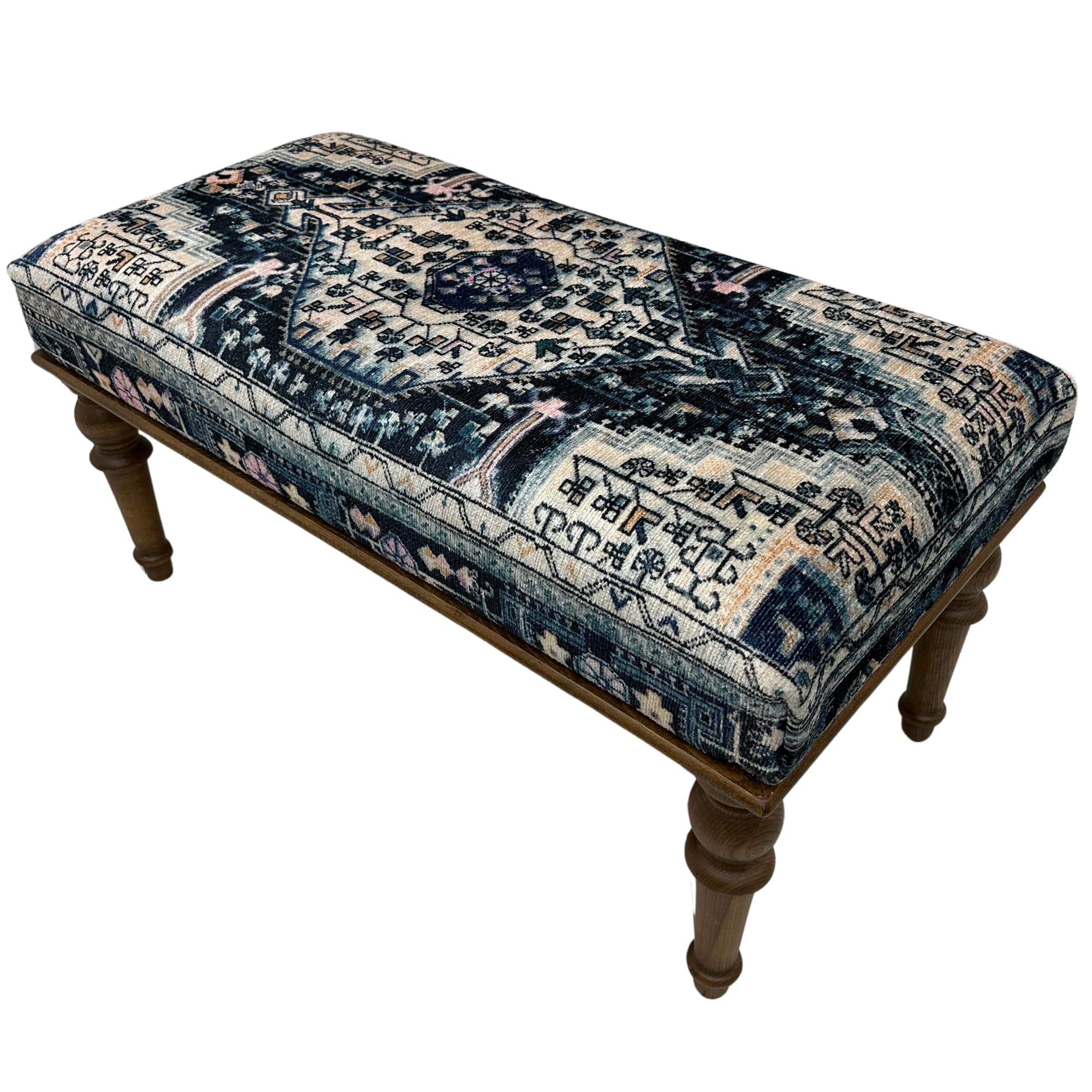Boho Large Storage Ottoman Bench - 18x18x43