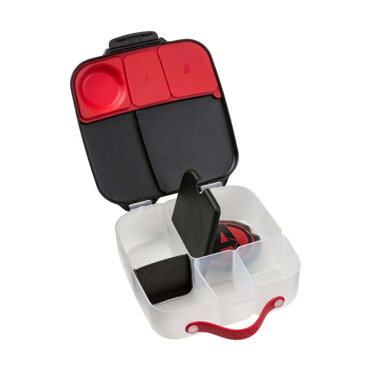 b.box Avengers Insulated Lunch Box for Kids - Leak Proof & BPA Free - Perfect for School, Work, Picnics & Travel