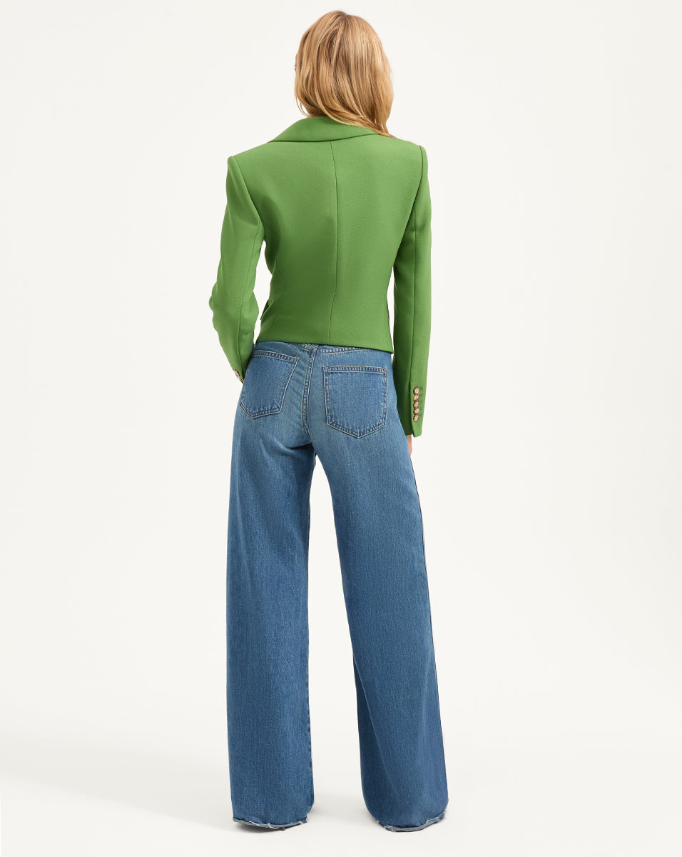 Hosanna Dickey Jacket for Women - Stylish & Comfortable Knit Collar Pullover - Perfect for Work, Office & Casual Outfits