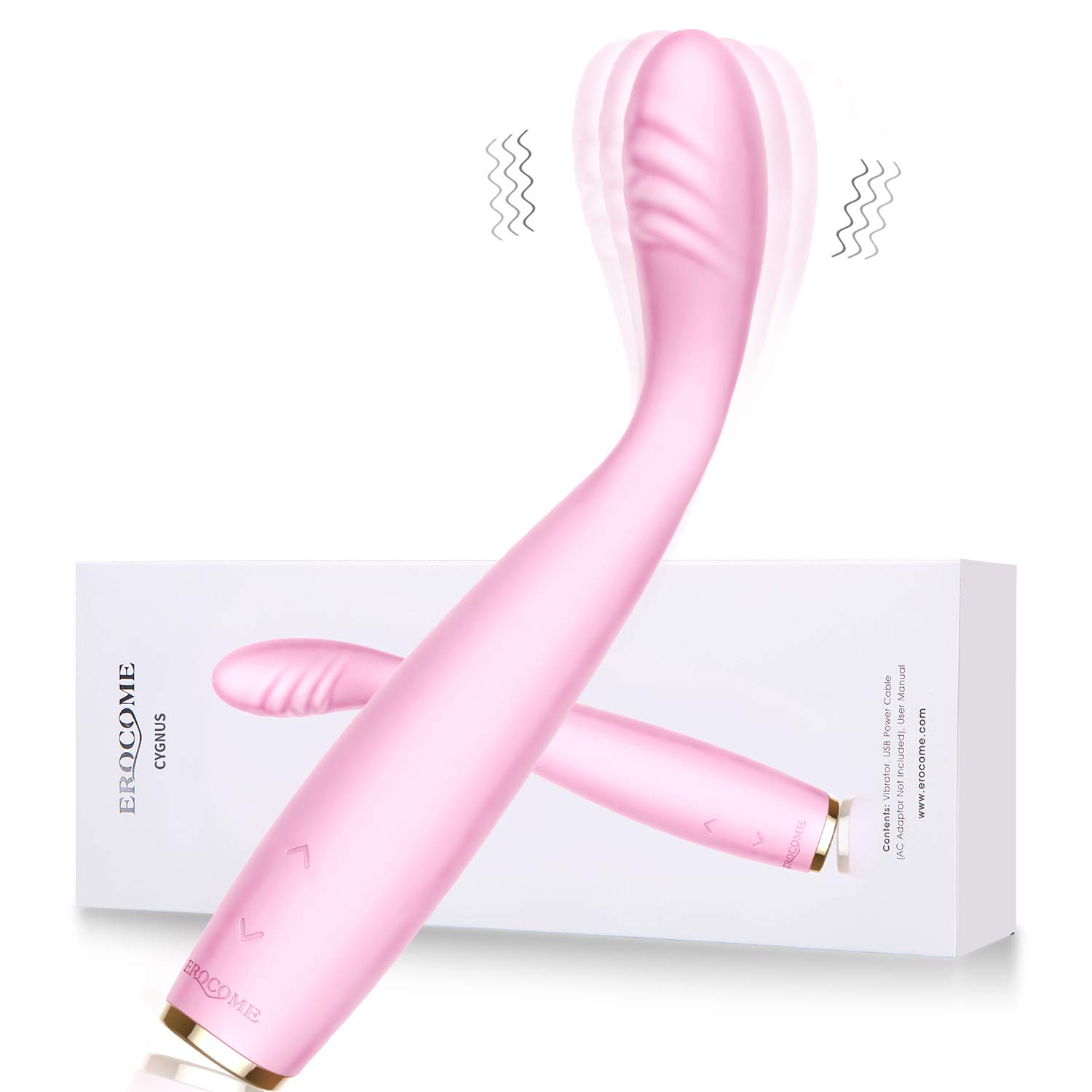 Premium G-Spot Vibrator for Women - 10 Vibration Modes & 5 Speeds - Quiet Clitoral Stimulator Adult Toy - Perfect for Couples Foreplay & Solo Pleasure - Waterproof & Body-Safe Silicone for Bedroom Fun or Romantic Nights