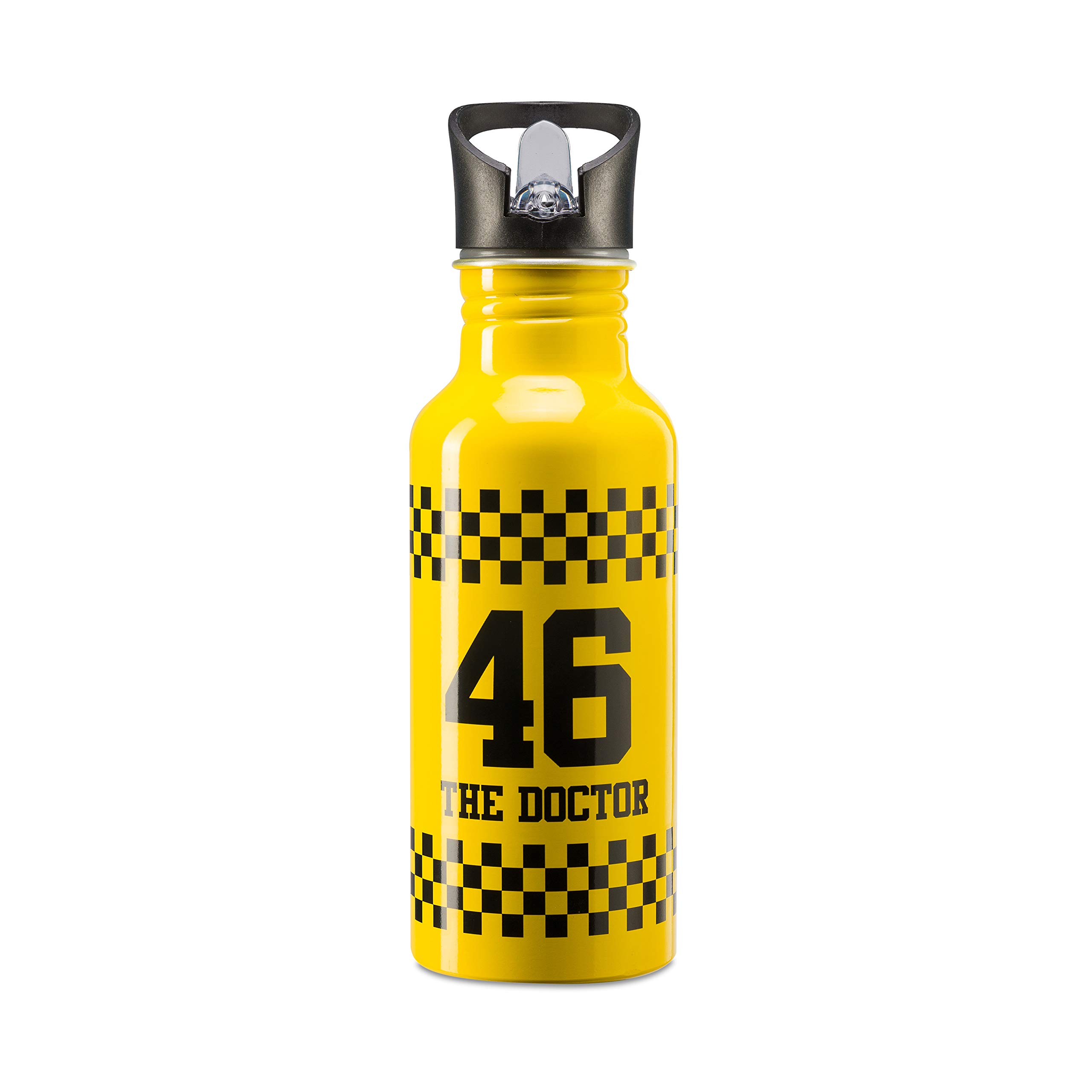 Valentino Rossi VR46 Classic Unisex Water Bottle - BPA Free, Leak Proof, Durable for Sports, Gym, Hiking & Outdoor Activities