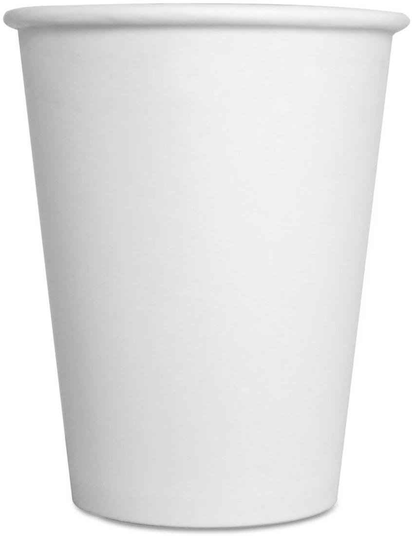 GEN 12HOTCUPWH White Paper Hot Cups 12oz - 1000 Count Bulk Pack for Coffee, Tea & Hot Beverages - Perfect for Offices, Cafes, Restaurants & Events