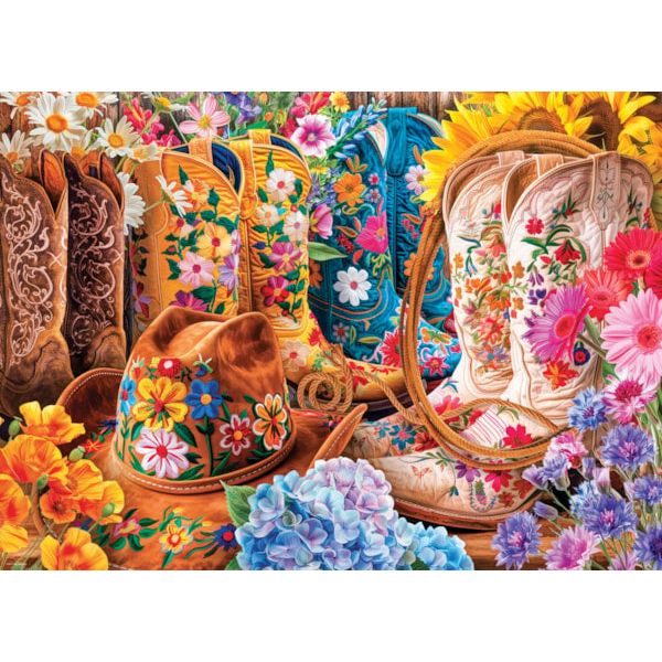Authentic Cowgirl Boots for Women - Western Style Leather Riding Boots PZ1000 - Perfect for Country Rides, Rodeos & Fashion Outfits