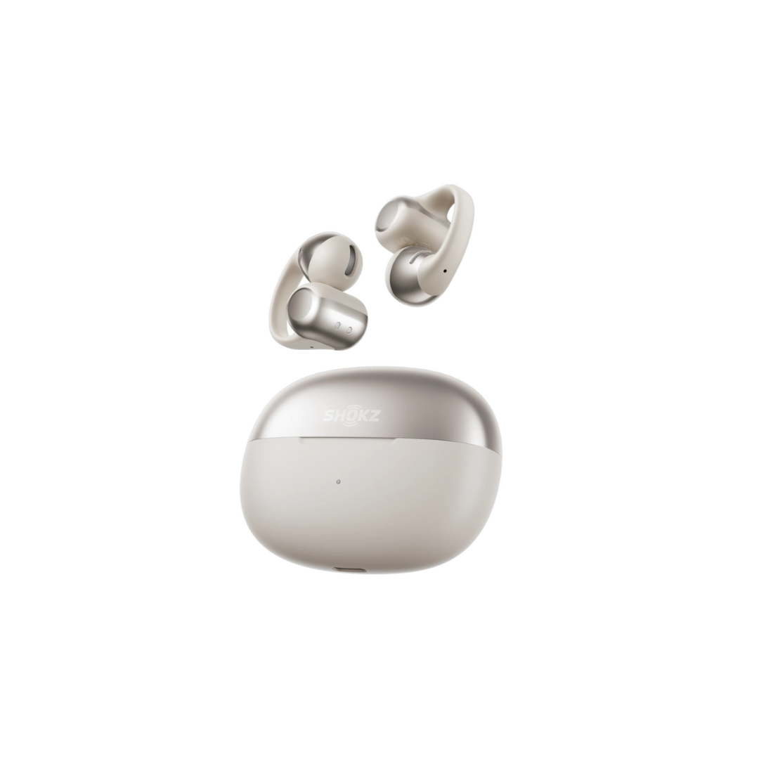 Shokz OpenDots ONE Wireless Bluetooth Headphones - Open-Ear Bone Conduction Headset for Running, Cycling & Workouts - Sweatproof & Lightweight Sport Earbuds