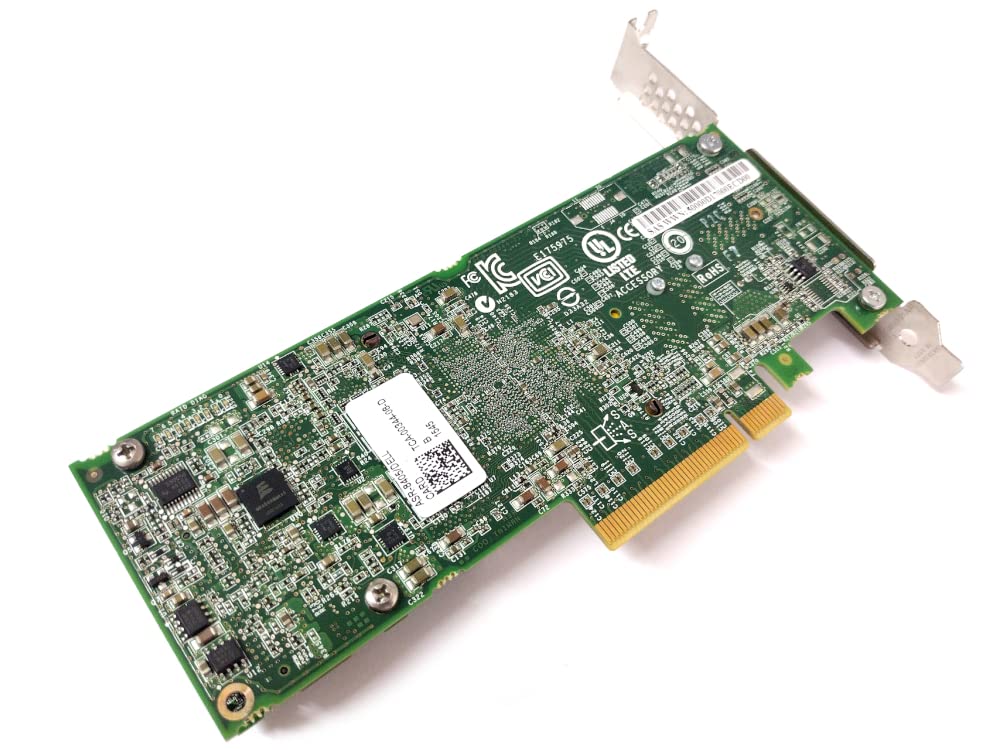 Adaptec 2277600-R RAID 8405 12Gb/s PCIe SAS/SATA Controller Card - Low Profile MD2 Adapter for Server & Workstation Storage Expansion (Brown Box) - Ideal for Data Centers, Enterprise Storage & High-Performance Computing