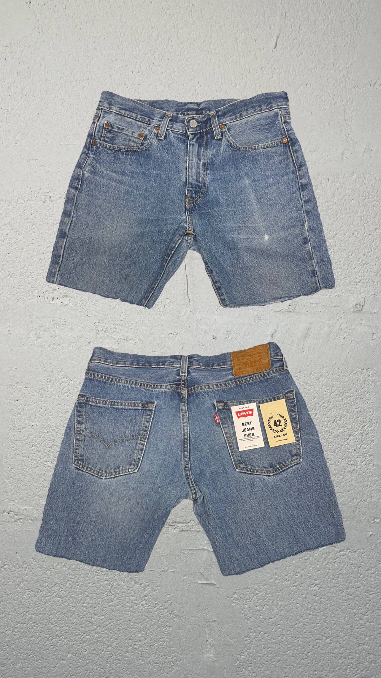 Levi's Women's 501 Original Shorts - Classic Denim Shorts for Casual Wear, Summer Outfits & Beach Style
