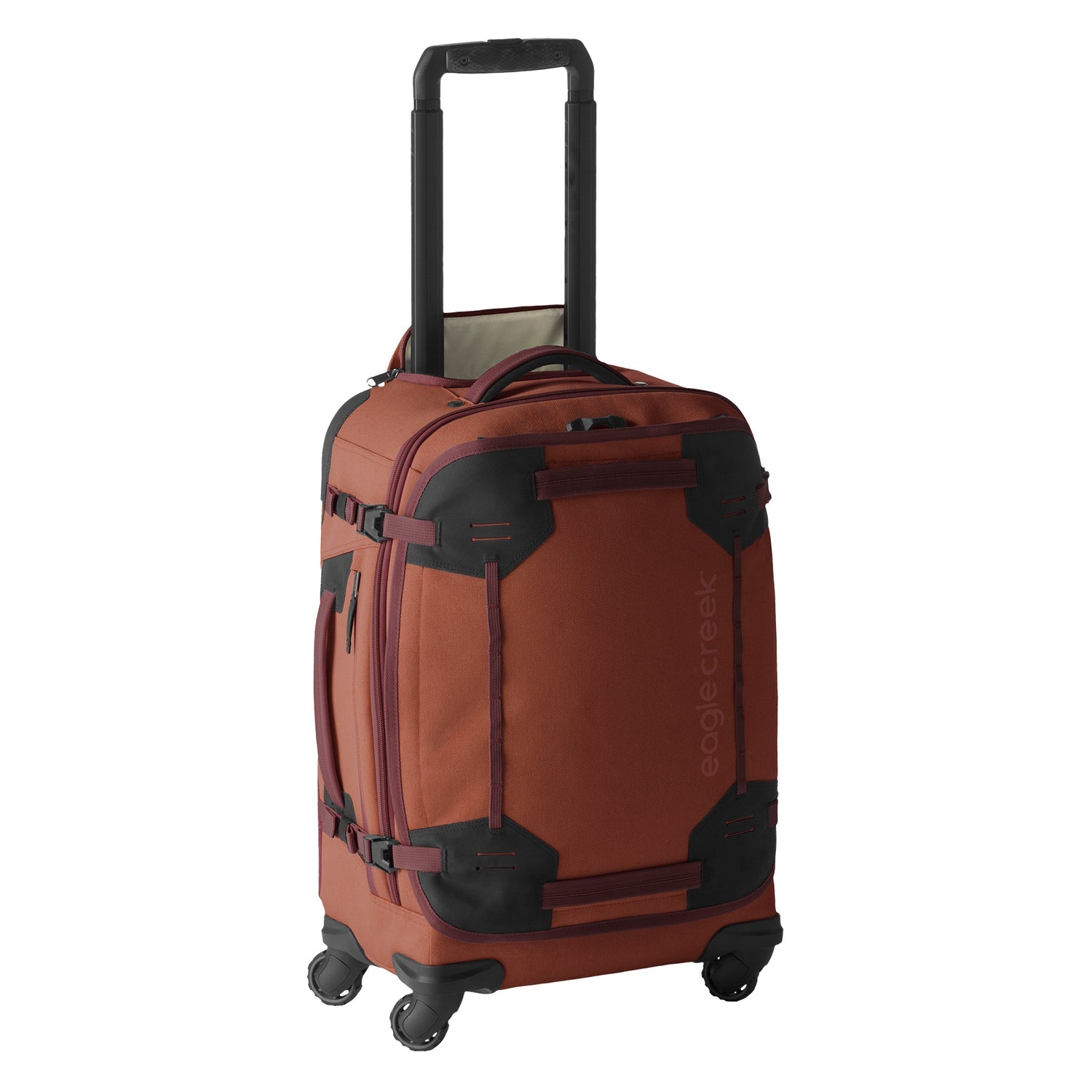 Eagle Creek Gear Warrior XE 4-Wheel Carry-On Luggage - Lightweight Durable Spinner Suitcase for Travel | Perfect for Business Trips & Weekend Getaways
