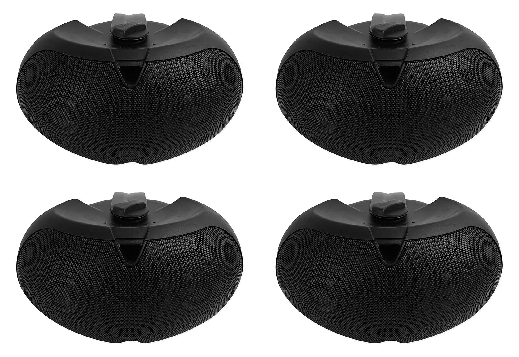 Rockville D4-16 Black Dual 4