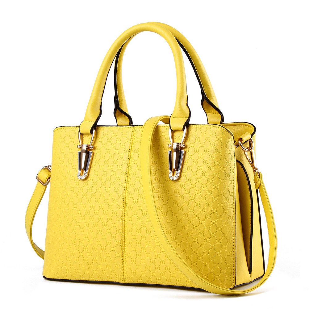 JHVYF Women's Classic Top Handle Handbag - Crossbody Casual Purse Satchel Tote Bag for Work, Travel & Everyday Use