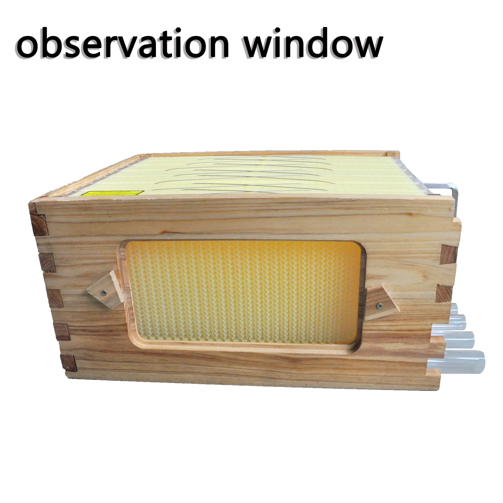 Golden Palace Auto Super Box - 7pcs Auto Super Frames Beekeeping Supplies | Premium Honey Super for Beehive | Perfect for Backyard Beekeepers & Honey Production