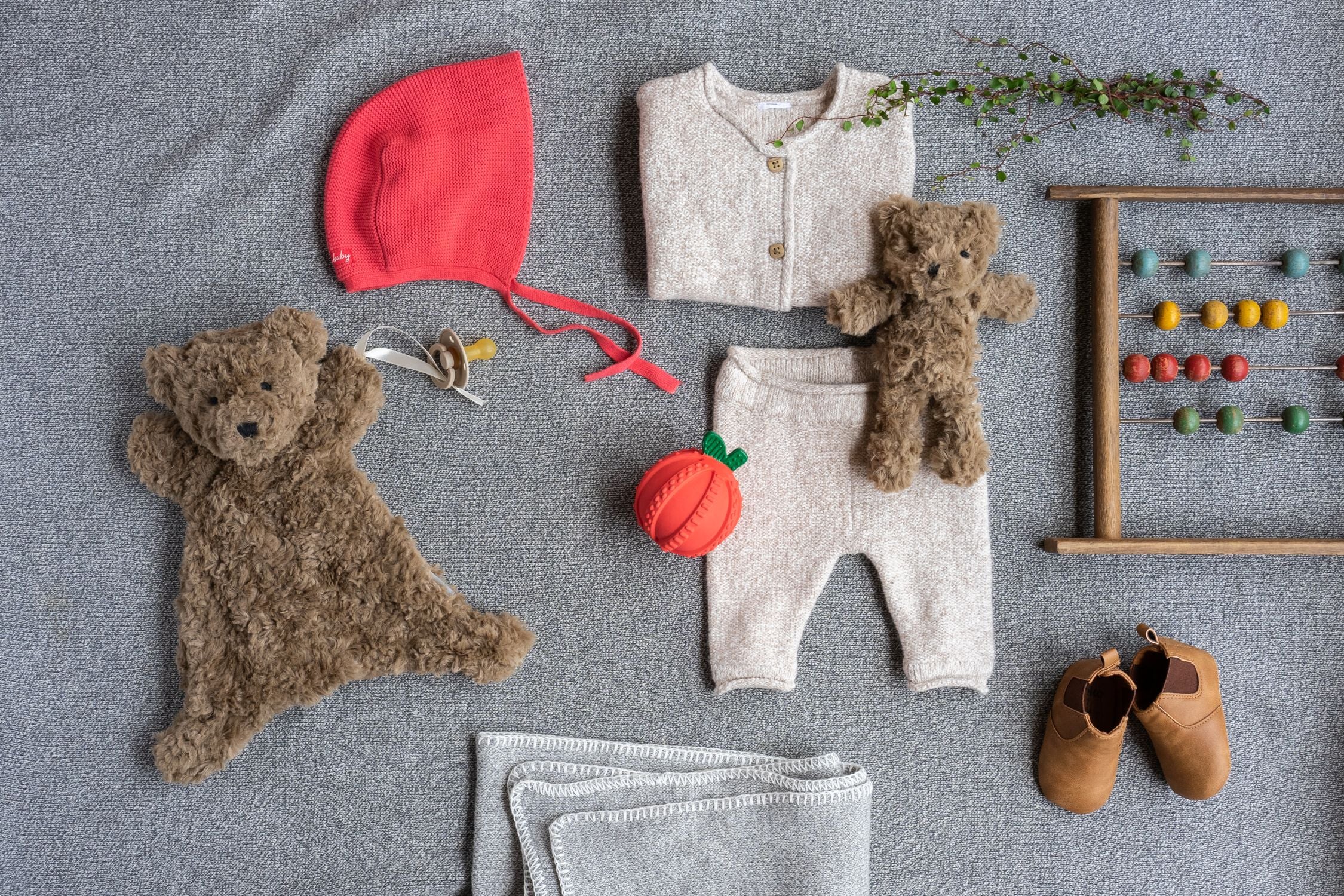 Forever Friend Bear Set - Adorable Plush Teddy Bear Gift for Kids, Valentine's Day & Birthday - Perfect for Cuddling, Nursery Decor, and Gift Giving
