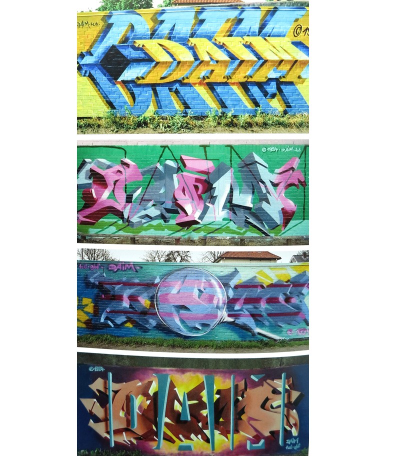 Mirko Reisser Daim: Graffiti Art Book 1989-2014 | Urban Street Art Collection | Perfect for Artists, Collectors & Art Enthusiasts