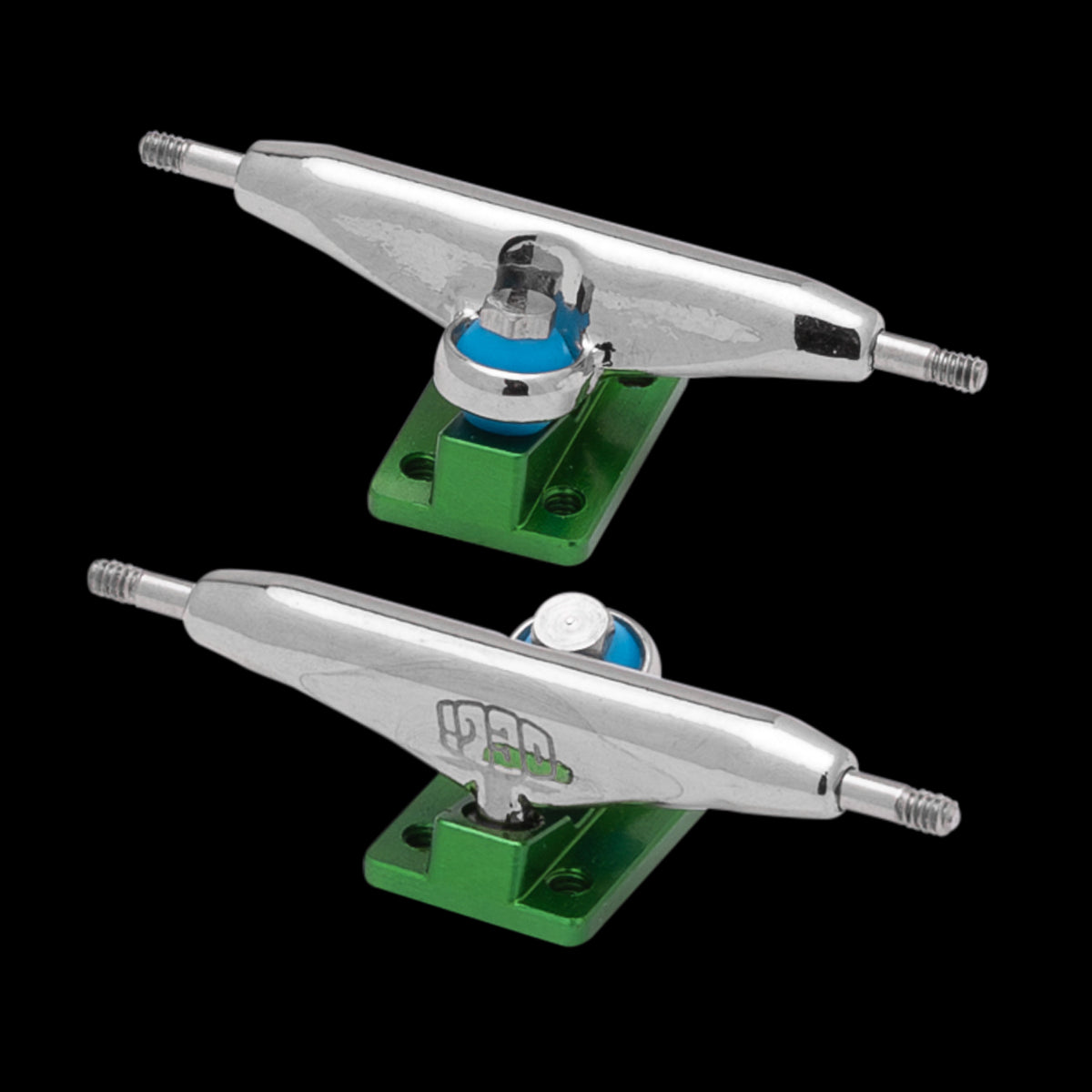 DeliDecks 34mm Fingerboard Trucks - Hex Hybrid Trux for Professional Finger Skateboarding | Perfect for Skateboard Tricks & Mini Ramp Practice