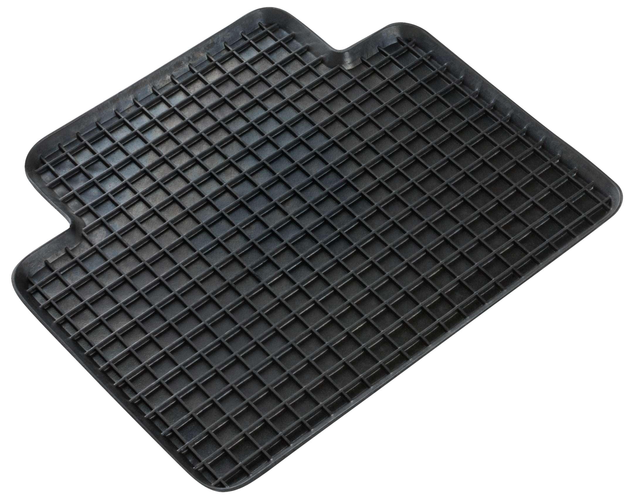Premium Black Rubber Floor Mat - Non-Slip Rectangle Shape for Home Gym, Garage, Workshop & Entryway Protection
