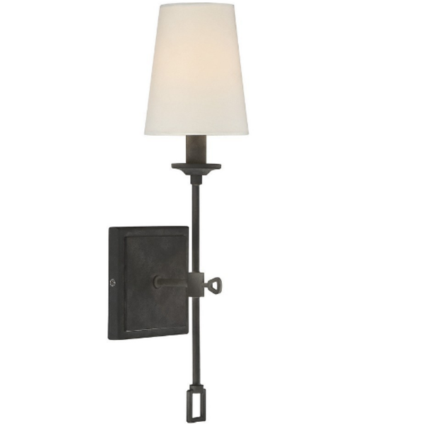Muriel Double Wall Sconce - Modern LED Wall Light Fixture for Bedroom, Living Room & Hallway Lighting - Dimmable Indoor Wall Lamp with Clear Glass Shades