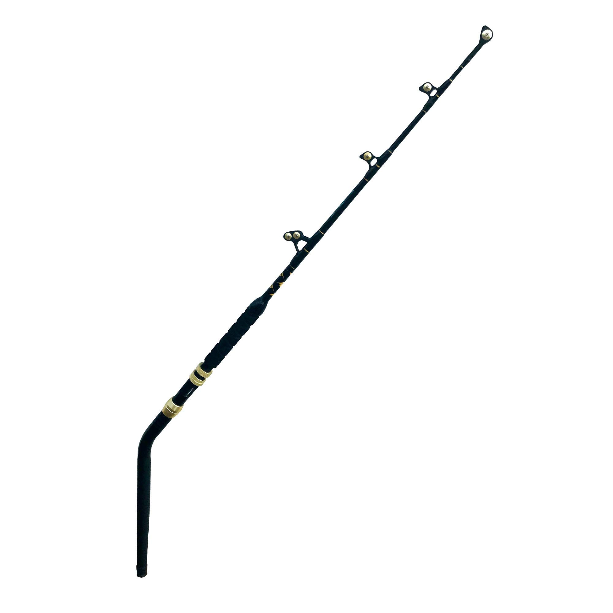 EatMyTackle Bent Butt Fishing Rod - Blue Marlin Tournament Edition Saltwater Offshore Fishing Pole for Big Game & Sport Fishing | Heavy Duty Trolling Rod for Deep Sea Fishing & Tournament Use