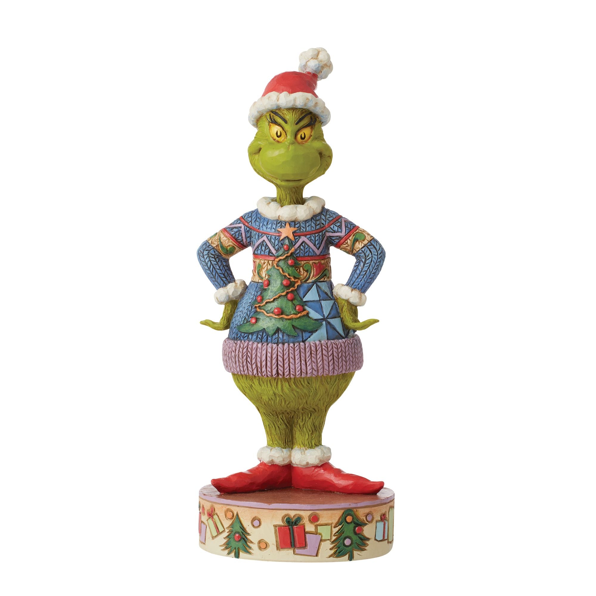 Funny Grinch Ugly Christmas Sweater - Festive Holiday Party Outfit for Xmas & Winter Gatherings