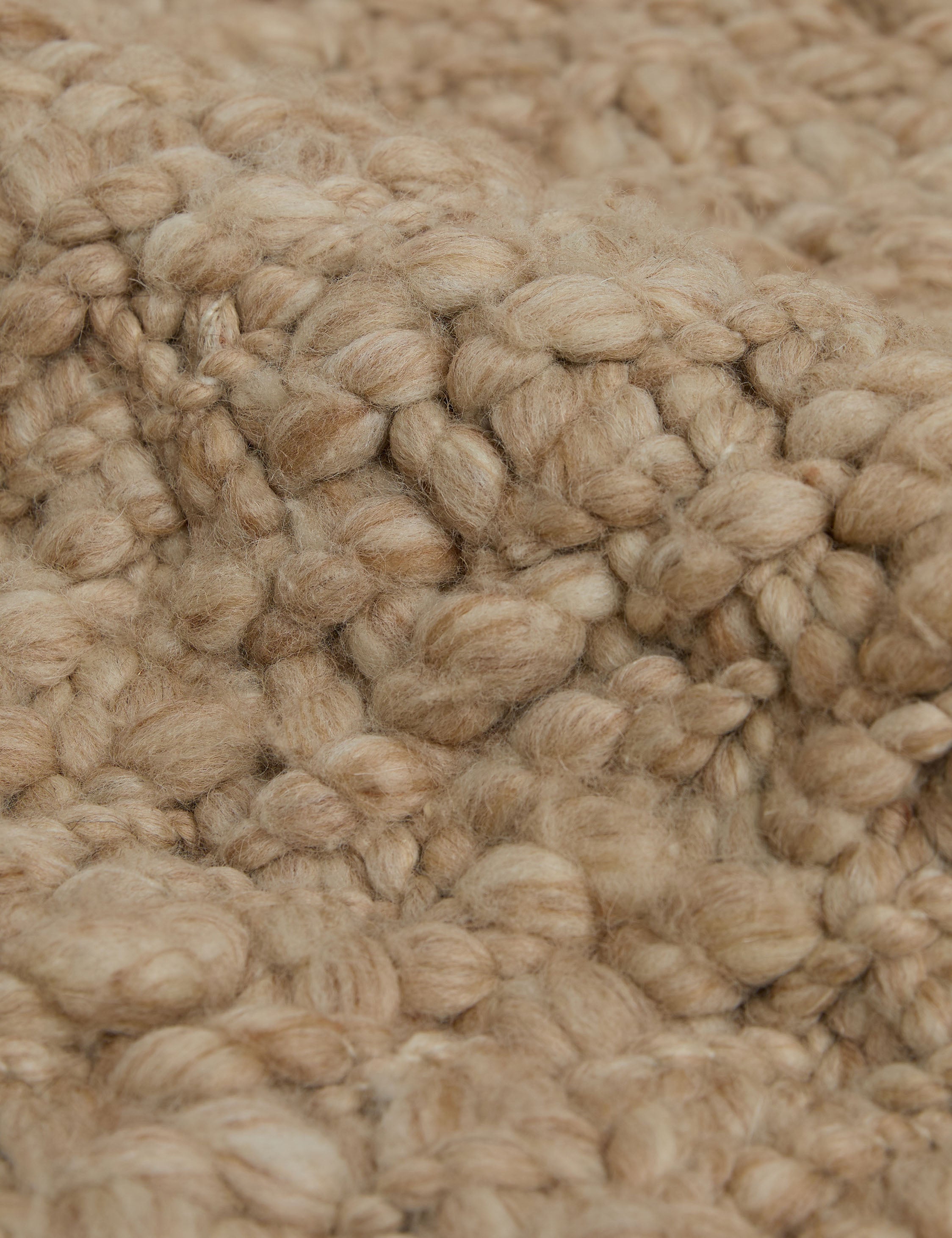 Handwoven Wool Rug by DISC Interiors - Premium Bohemian Home Decor for Living Room, Bedroom & Office - Eco-Friendly Natural Fiber Floor Covering