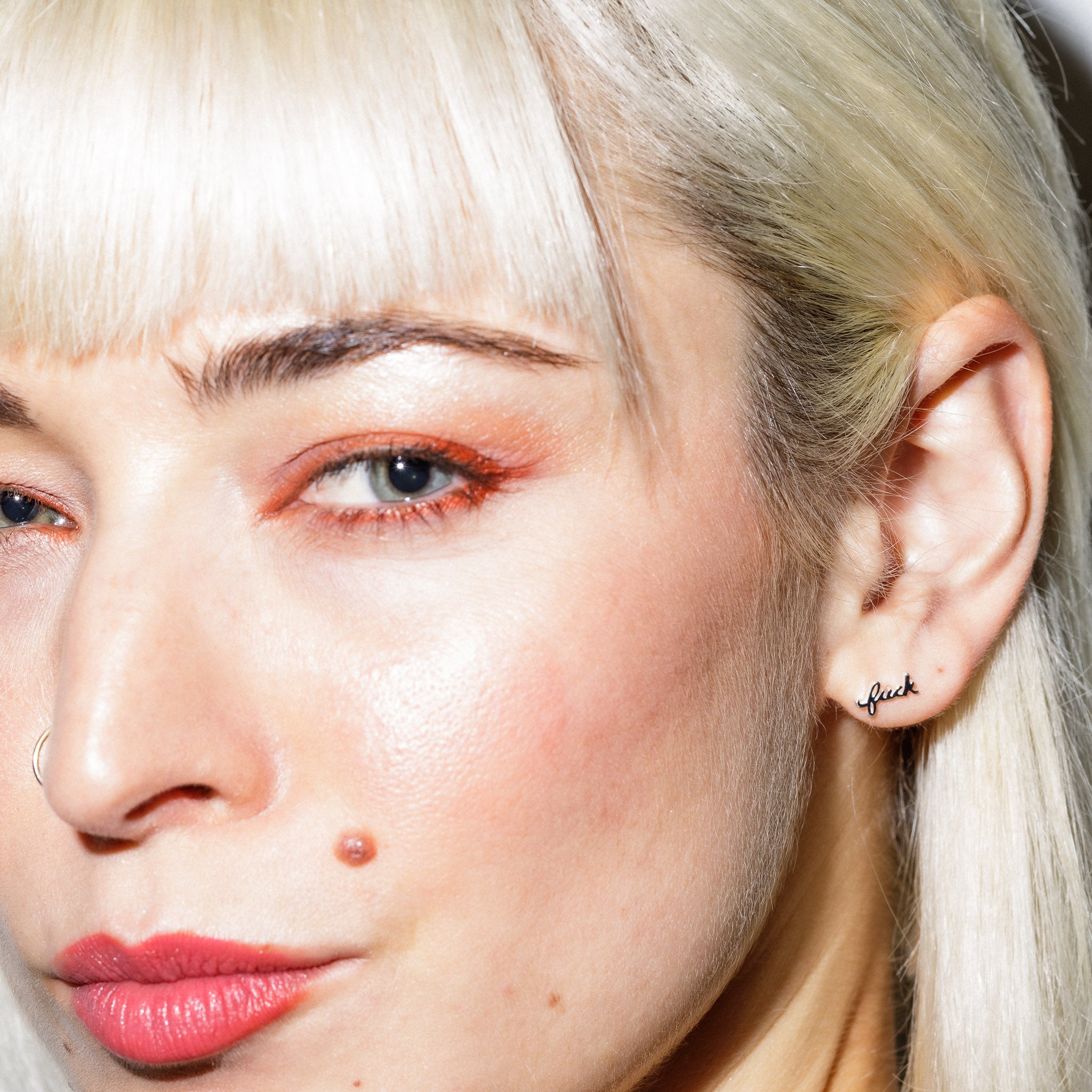Fuck Script Studs - Edgy Punk Rock Accessories for Jackets, Boots & DIY Fashion | Perfect for Punk, Goth & Alternative Styles