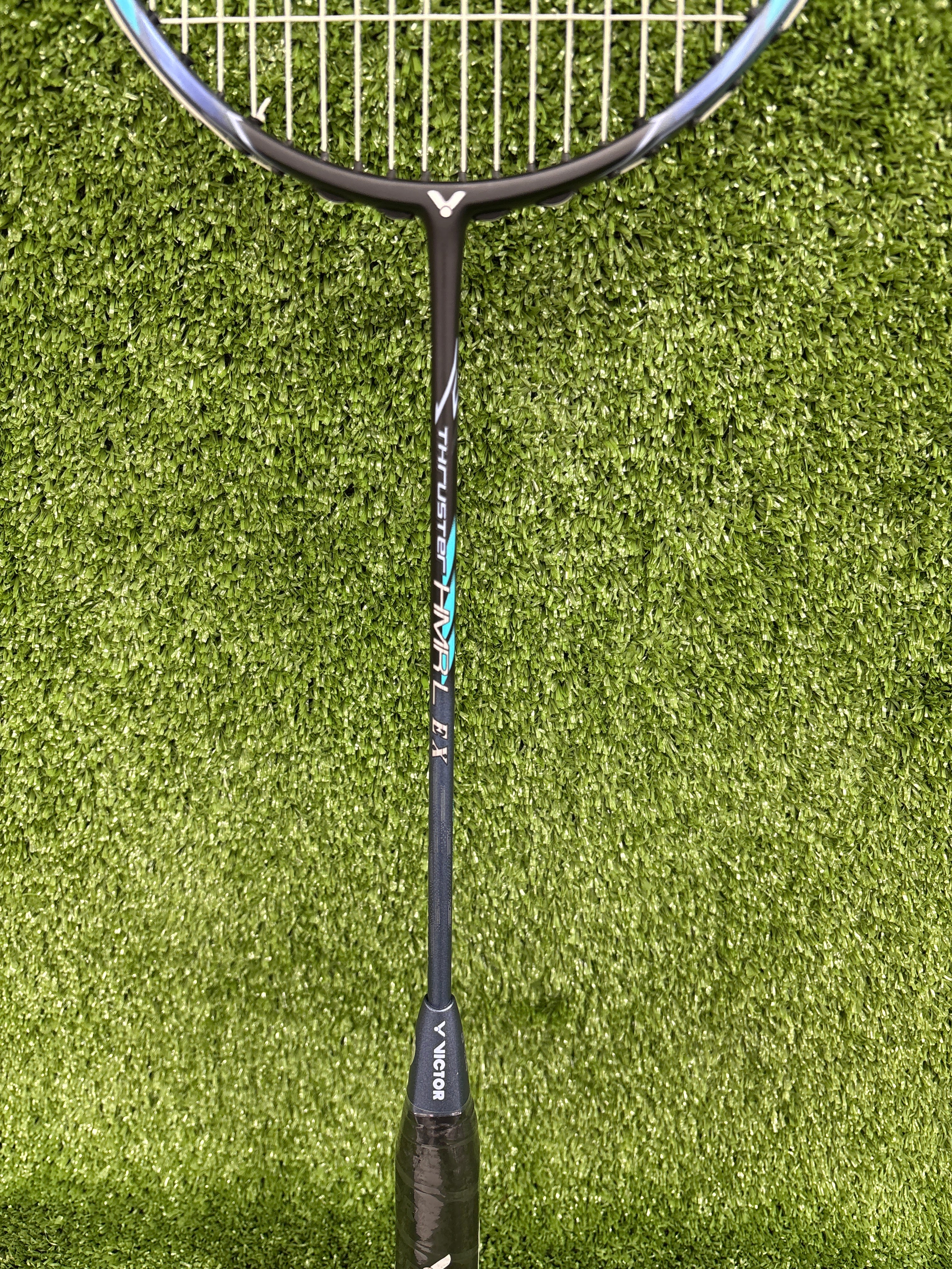 Victor Thruster Hammer Light Extra H Badminton Racket - Lightweight Carbon Fiber Shuttlecock Racket for Professional & Recreational Players - Perfect for Tournaments, Training & Casual Play