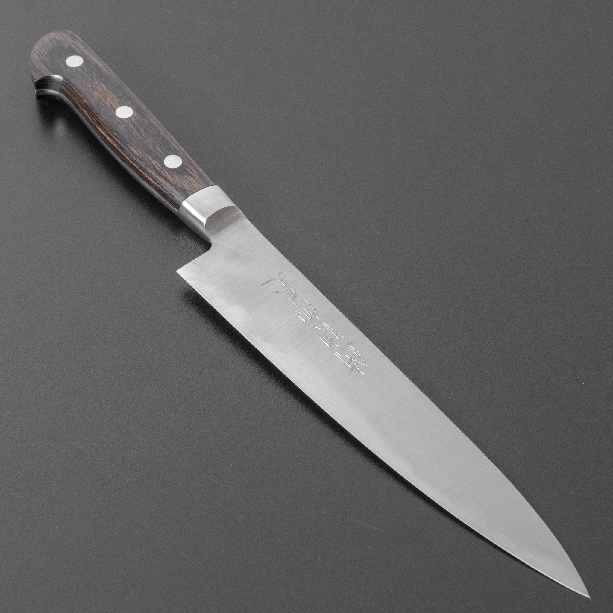 Hitohira Imojiya ST SG2 Petty Knife 150mm - Japanese Chef Knife with Brown Pakka Handle - Perfect for Slicing, Dicing & Precision Kitchen Tasks