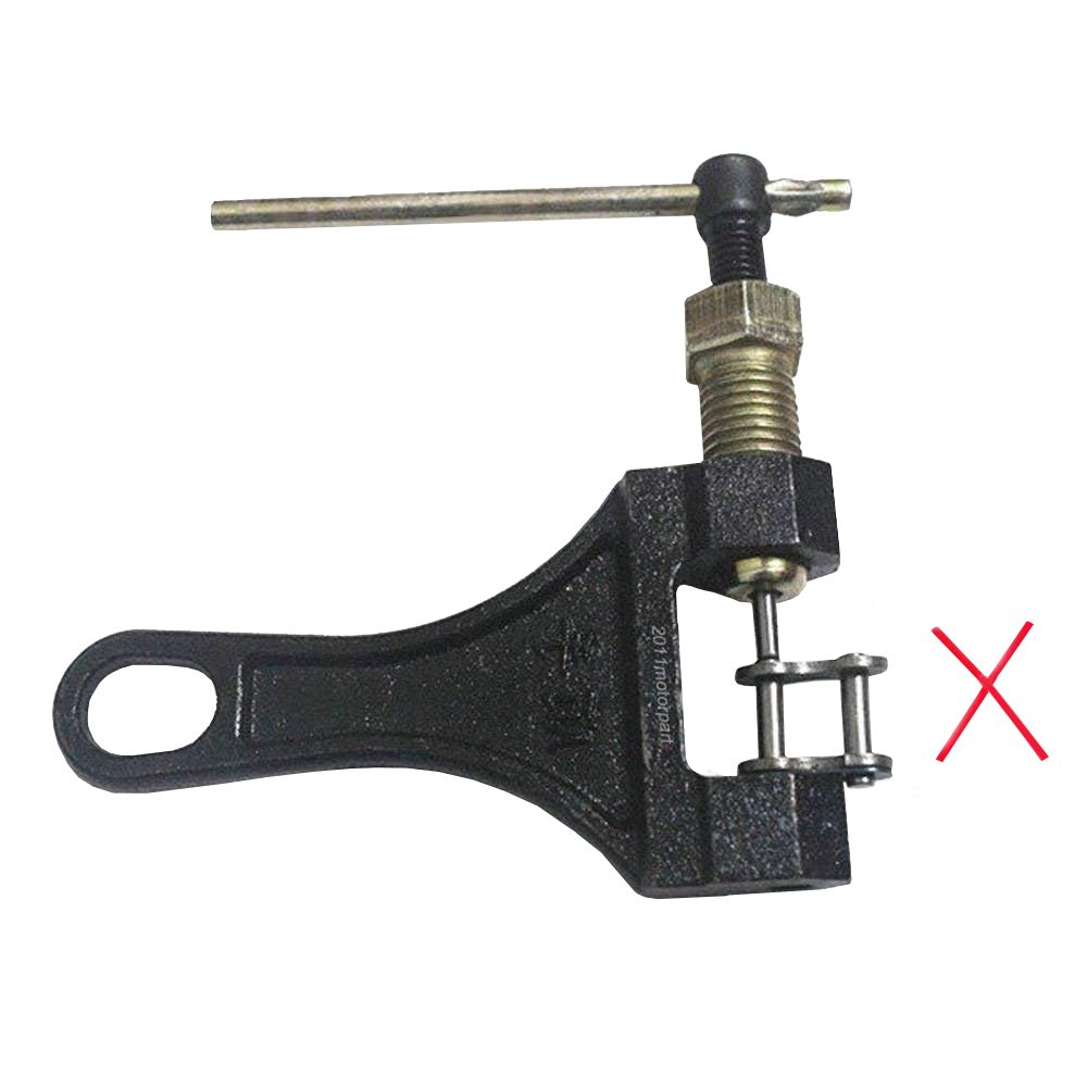 Universal 415-530 Chain Breaker Splitter Cutter Link Remover Tool - Professional Bike & Motorcycle Chain Repair Kit for Maintenance & DIY Projects