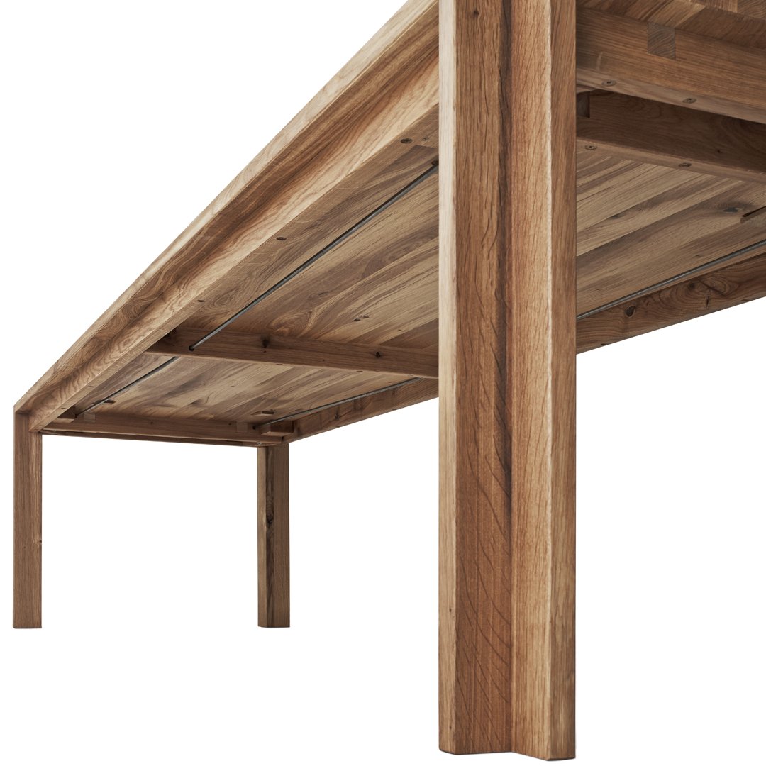 Jeppe Utzon Table #1 - Modern Scandinavian Dining Table for Home & Office - Perfect for Dining Rooms, Kitchens, and Workspaces