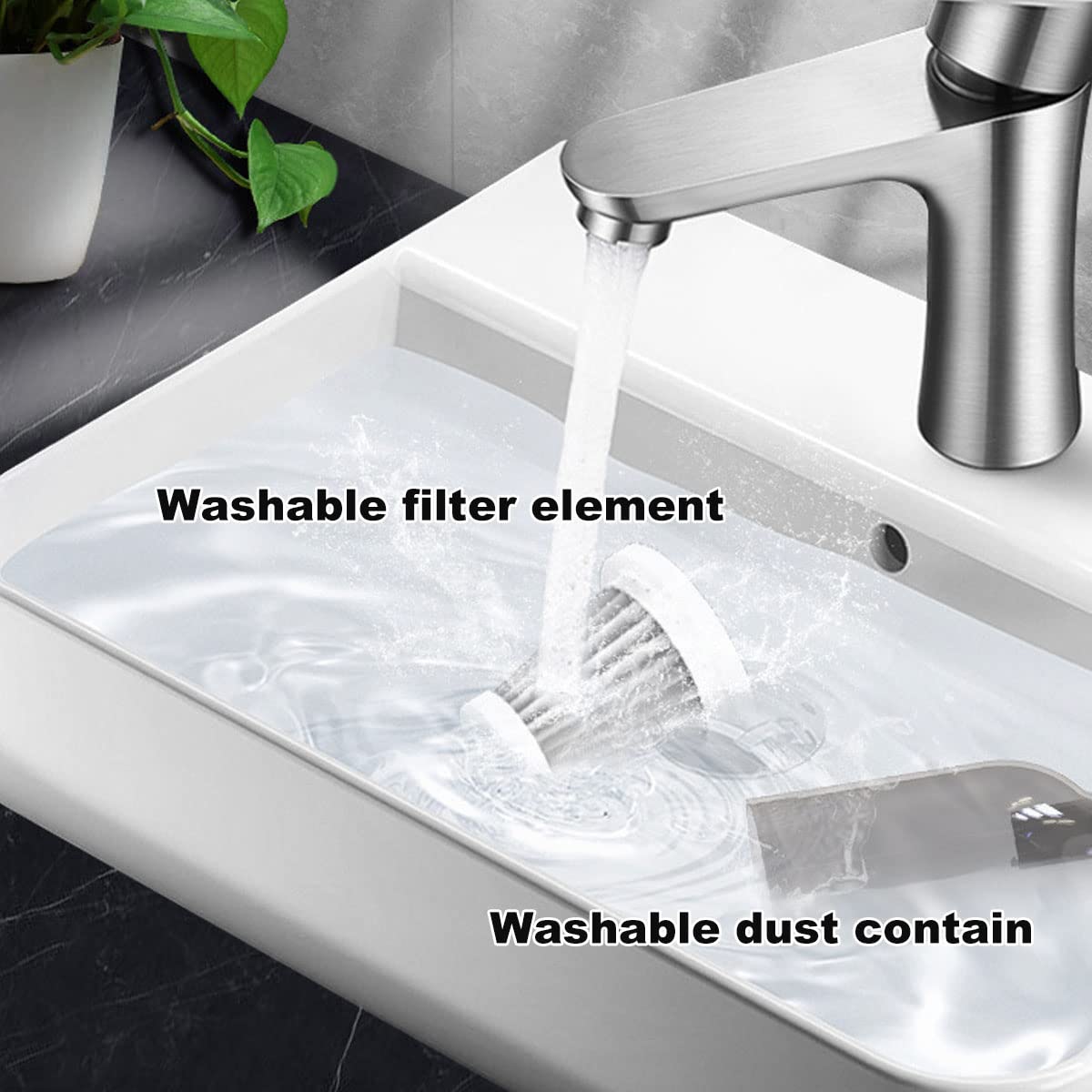 9000Pa 120W 4-in-1 Portable Cordless Car Vacuum Cleaner - Handheld Auto Vacuum & Blower for Car Detailing, Home Cleaning & Pet Hair Removal - Powerful Suction for Car Interiors, Upholstery & Hard-to-Reach Areas (White)