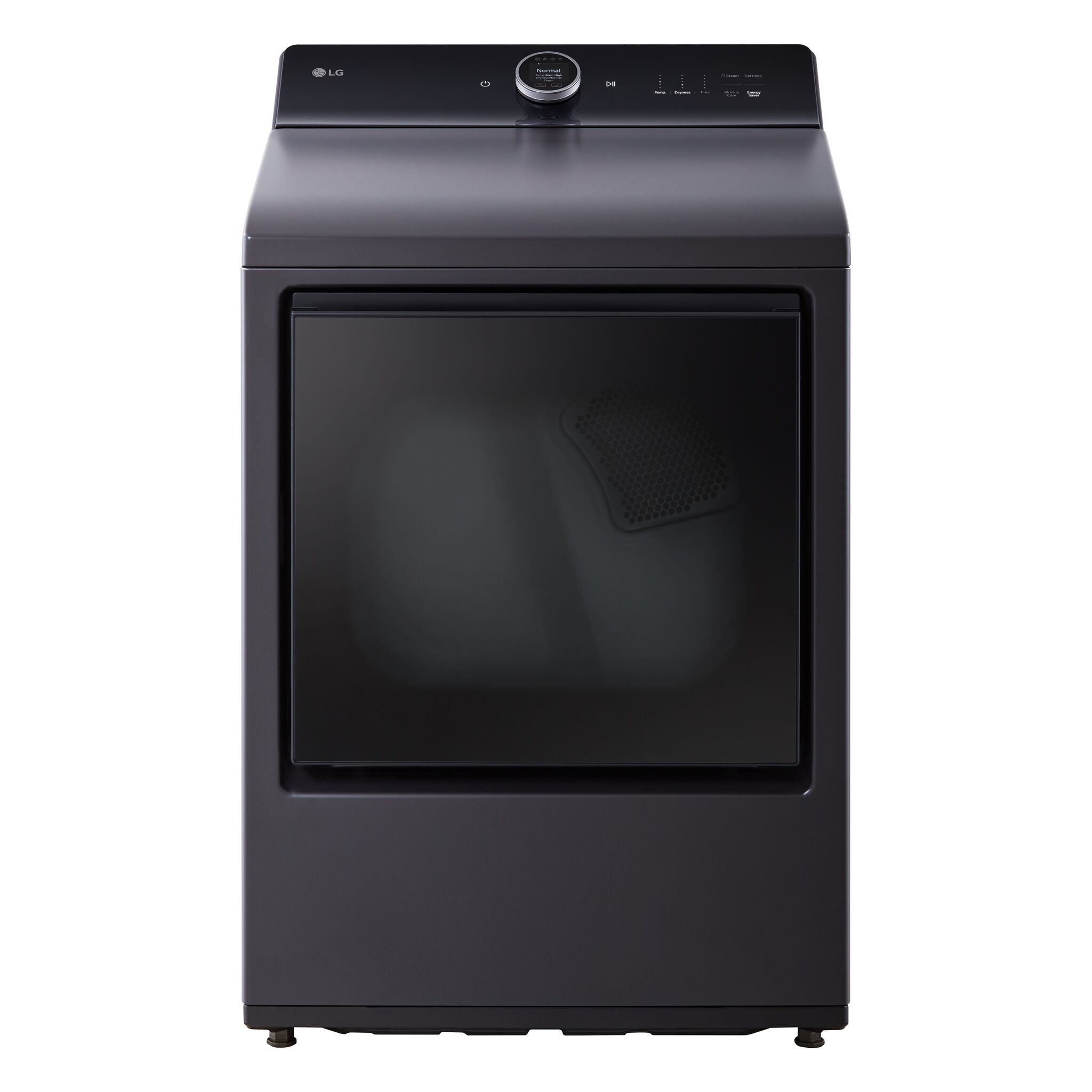 LG DLEX8600BE 7.3 Cu.ft Electric Dryer with EasyLoad™ Door in Matte Black - Perfect for Large Laundry Loads & Family Use