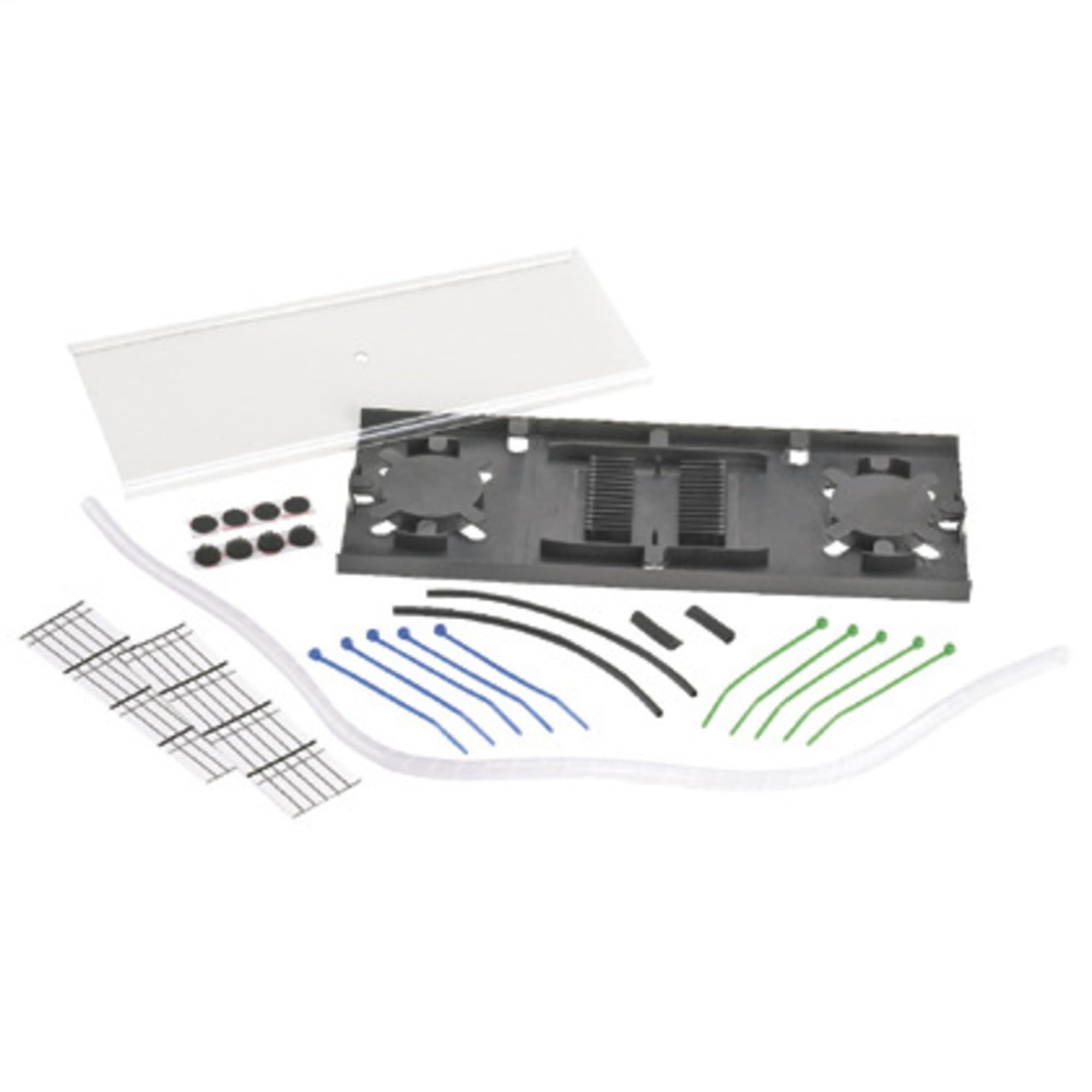 Panduit FST24 Fiber Optic Splice Tray Kit - 24 Port High Density Cable Management for Data Center & Telecom Networks