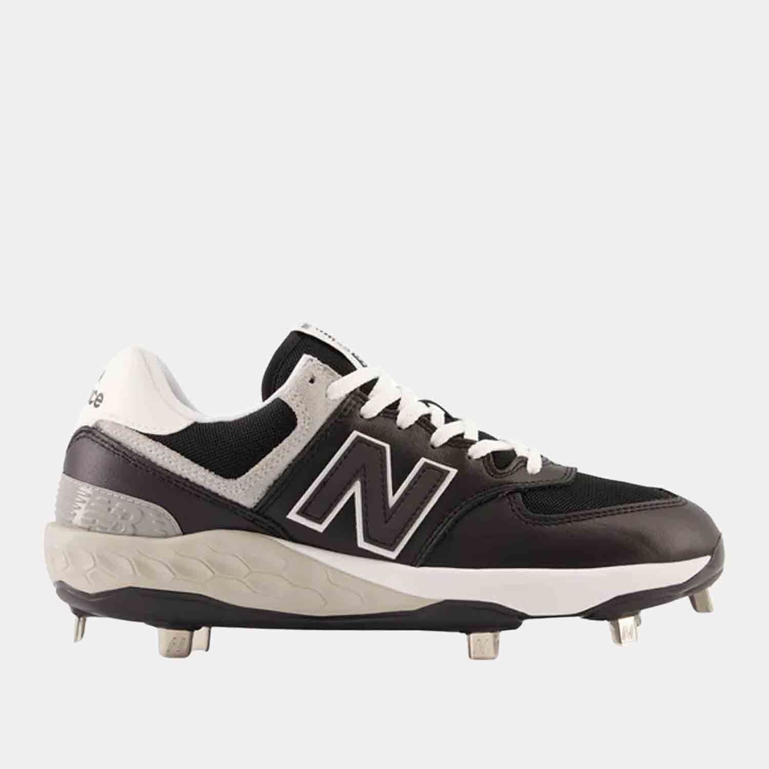 New Balance Fresh Foam X 574 Metal Baseball Cleats for Men - Lightweight Athletic Shoes with Comfortable Cushioning for Baseball, Training & Outdoor Sports