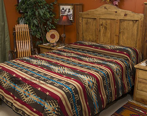 Mission Del Rey Western Bedding Collection - Isleta Tan King Size Comforter Set | Southwestern Style Bedroom Decor for Ranch, Cabin & Lodge