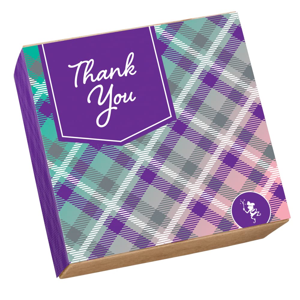Gourmet Fairytale Brownies Gift Basket - 48 Individually Wrapped 1.5 Inch Bite-Size Chocolate Brownies (LY448) - Perfect for Thank You Gifts, Corporate Events & Holiday Treats