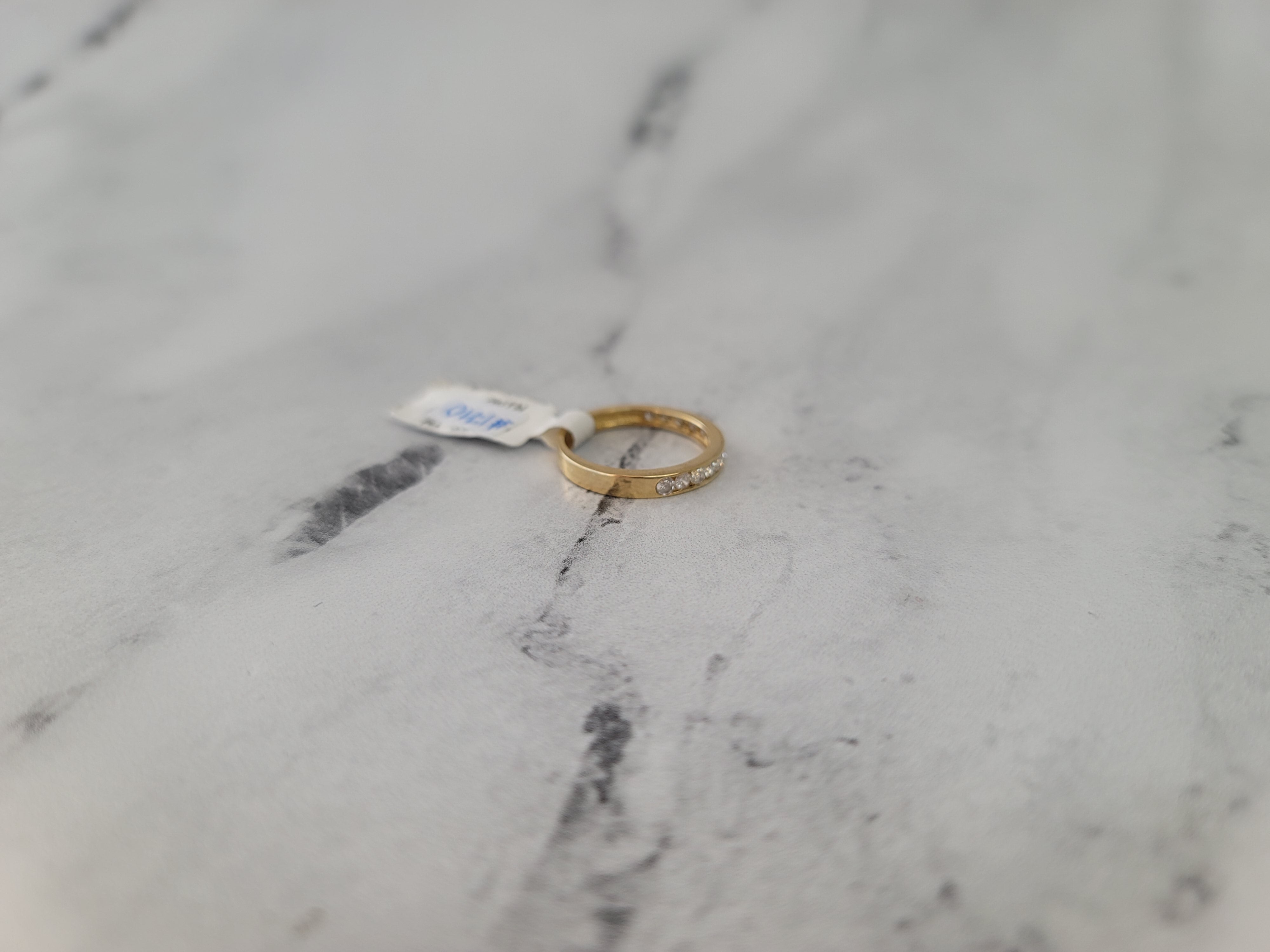 0.5 Carat Diamond Wedding Band Ring for Women - 14K Yellow Gold Engagement Ring, Anniversary Gift for Her, Bridal Jewelry for Special Occasions