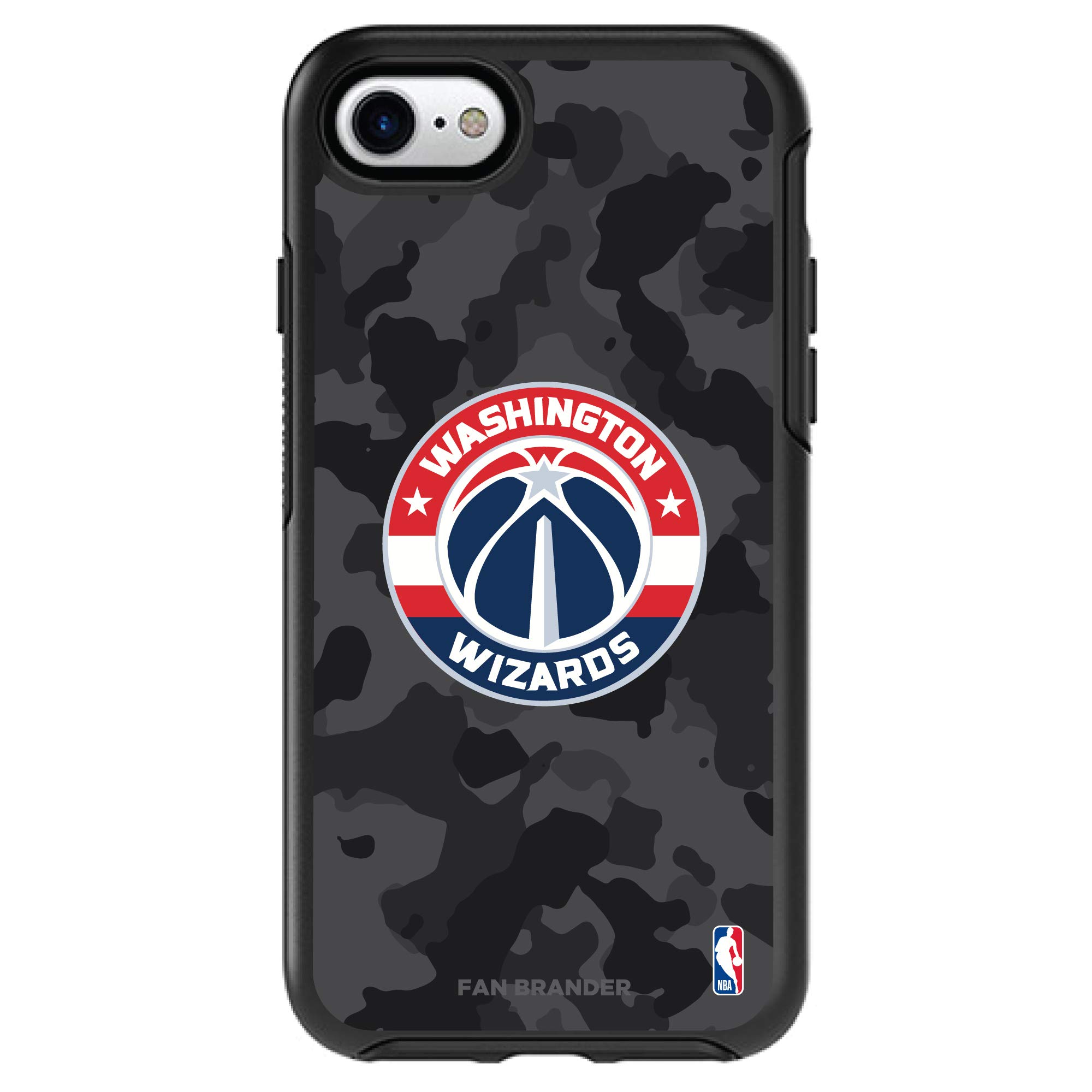 NBA OtterBox Symmetry iPhone Case - Urban Camo Design for Sports Fans