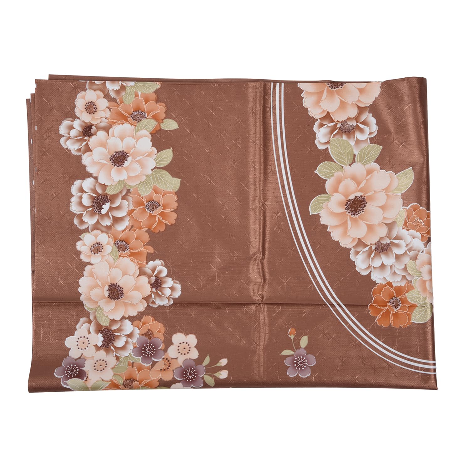 Heart Home Center Table Cover - Alloy PVC Flower Design for Living Room, Dining Room & Coffee Table Decor | Waterproof & Durable Table Protector