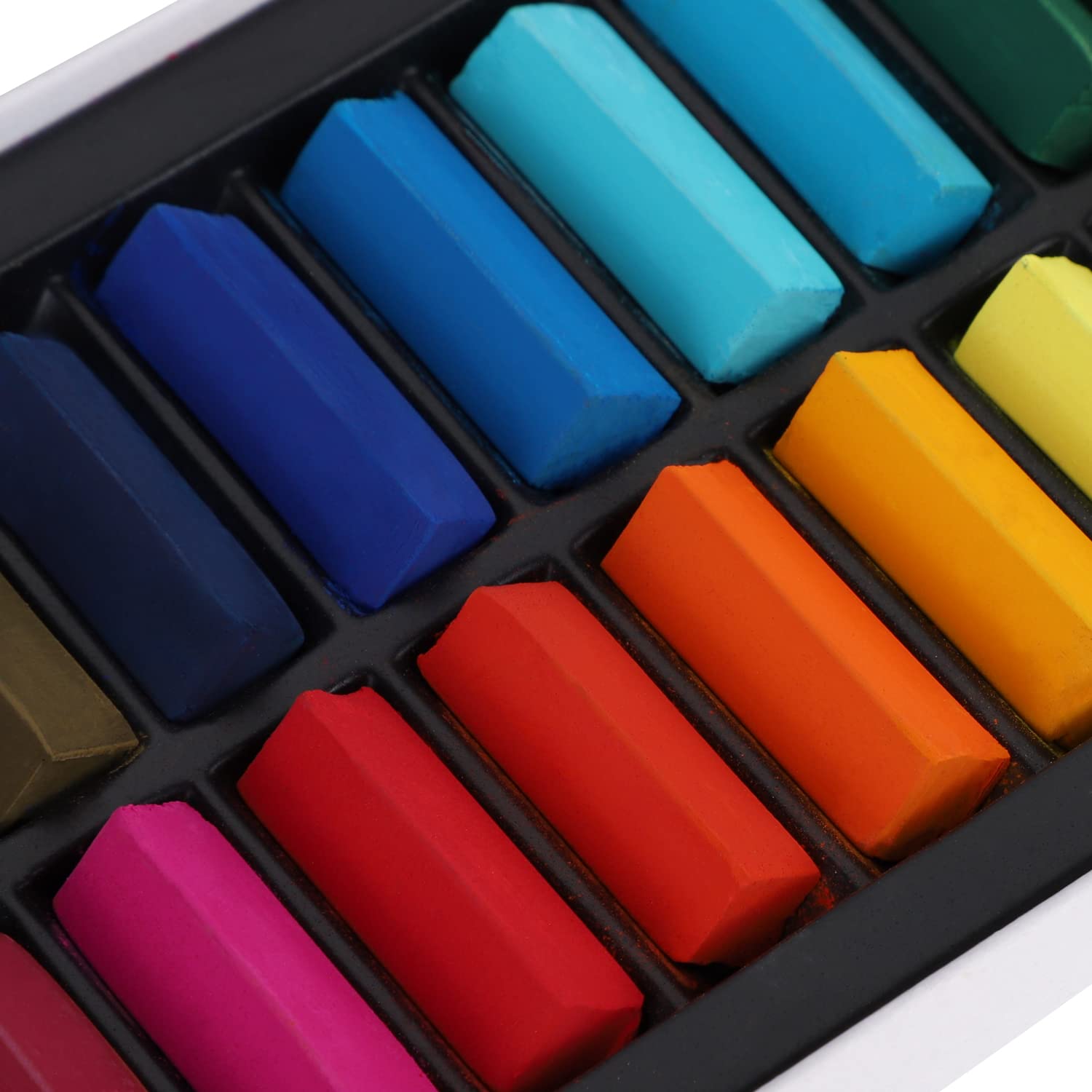 24 Colors Rainbow Face & Body Paint Stick Kit - Washable Halloween Hair Paint, LGBT Pride Body Art, Cosplay Makeup for Halloween, Birthday Parties & Pride Events