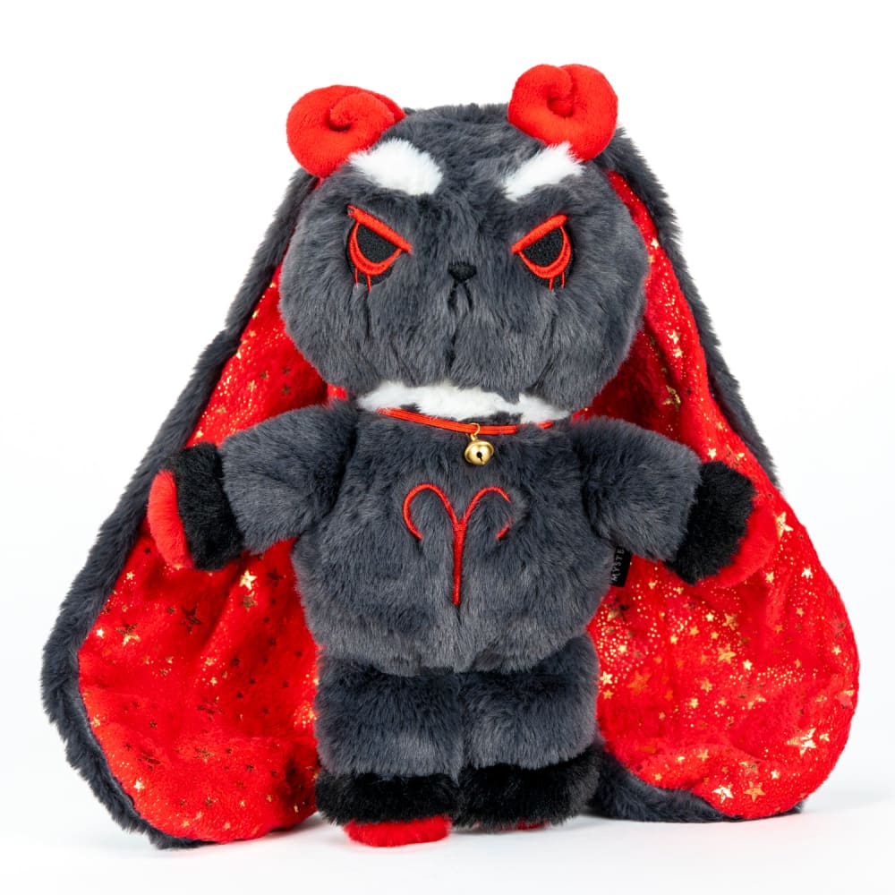 Plushie Dreadfuls Aries Rabbit Stuffed Animal - Cute Zodiac Plush Toy for Astrology Lovers, Soft Huggable Gift for Kids & Adults, Perfect for Birthday, Nursery Decor & Emotional Support