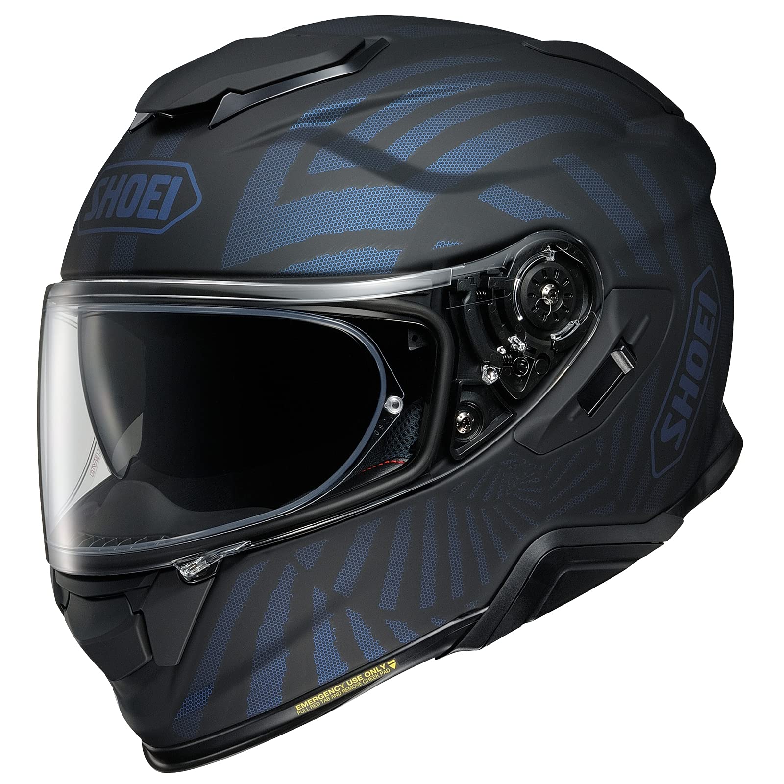Shoei GT-Air II Qubit Motorcycle Helmet - DOT & ECE Certified Full Face Helmet for Men & Women - Lightweight, Aerodynamic Design with Advanced Ventilation - Perfect for Street Riding, Touring & Commuting
