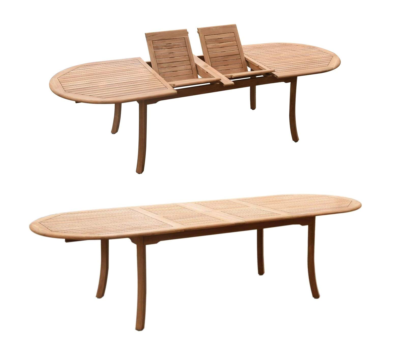Premium 8-Piece Teak Wood Dining Set with 118